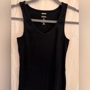 Sonoma S Black Ribbed Tank Top NWT Style Never Worn